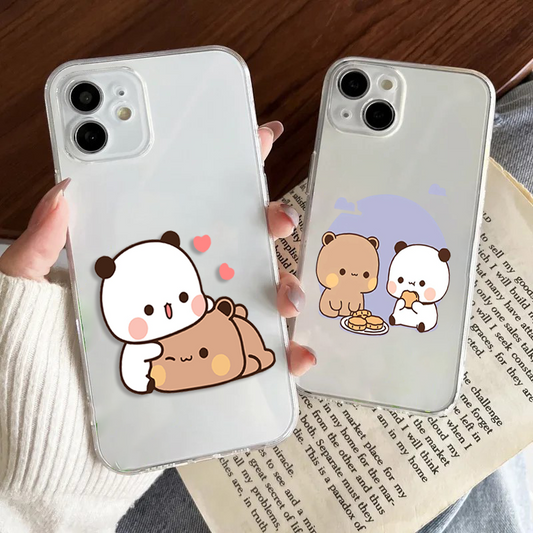 Bubu Dudu Clear Silicone Phone Case Cover