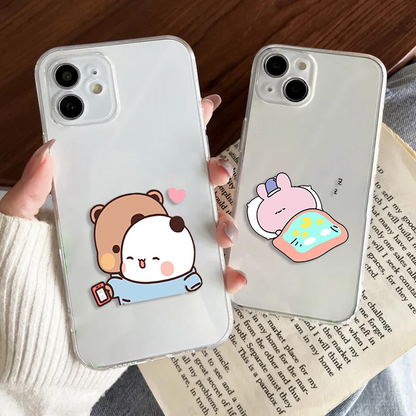 Bubu Dudu Both Clear Silicone Phone Case