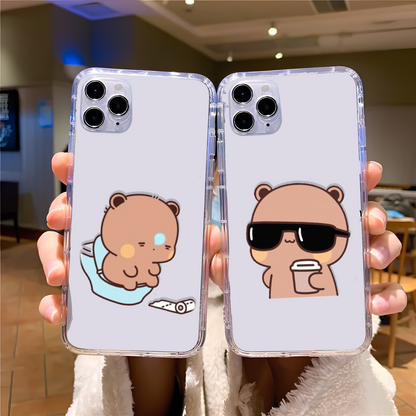 Bubu Dudu Clear Silicone Phone Case