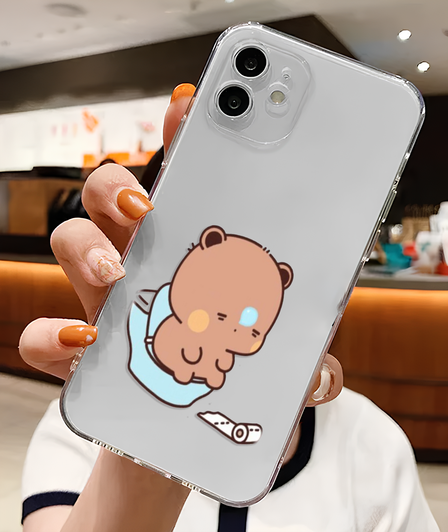 Bubu Dudu Clear Silicone Phone Case