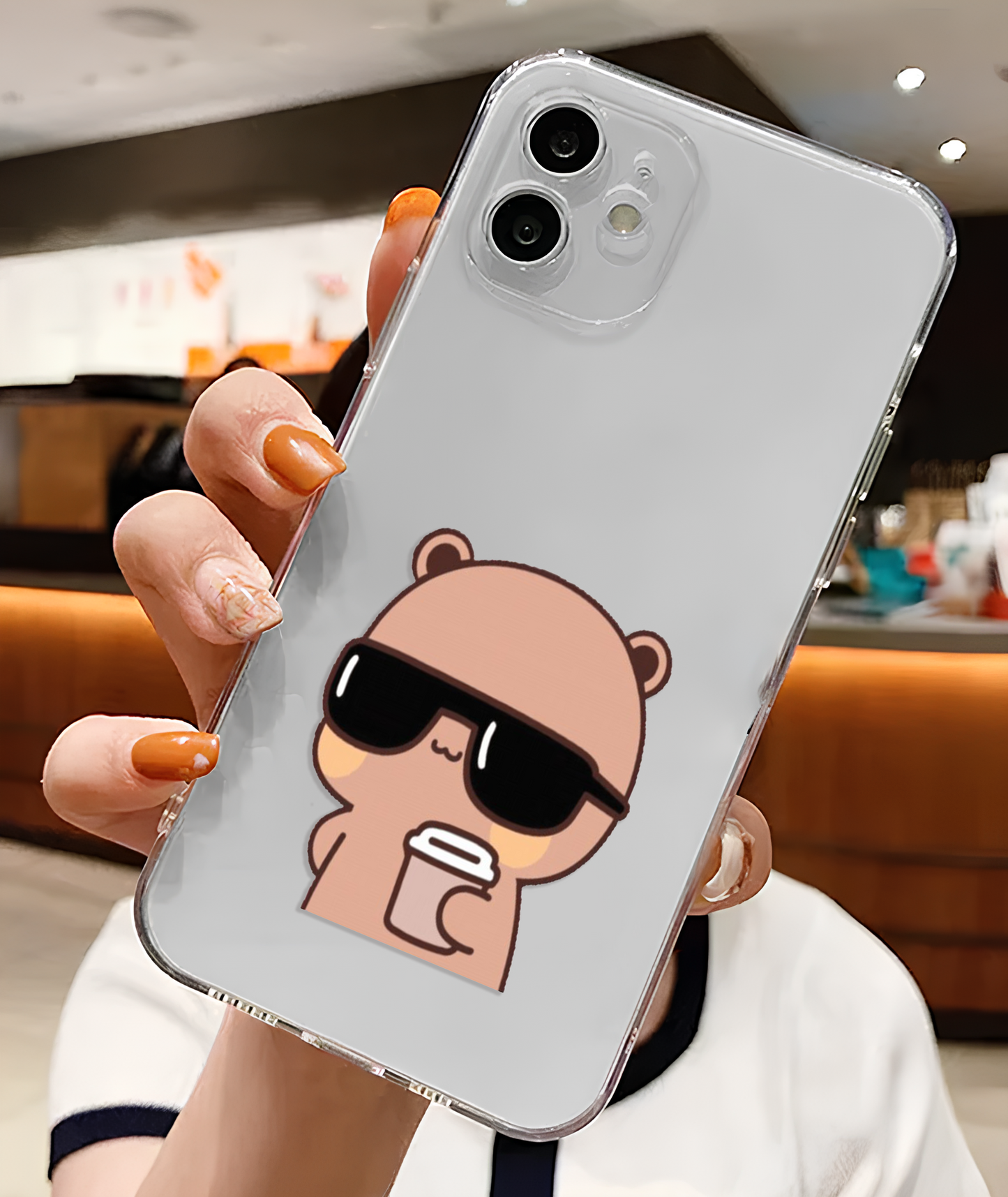 Bubu Dudu Clear Silicone Phone Case