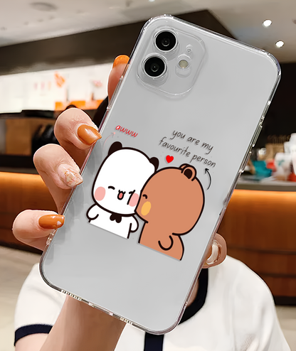 Bubu Dudu My Love Clear Silicone Phone Case