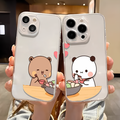 Bubu Dudu Noodles Clear Silicone Phone Case