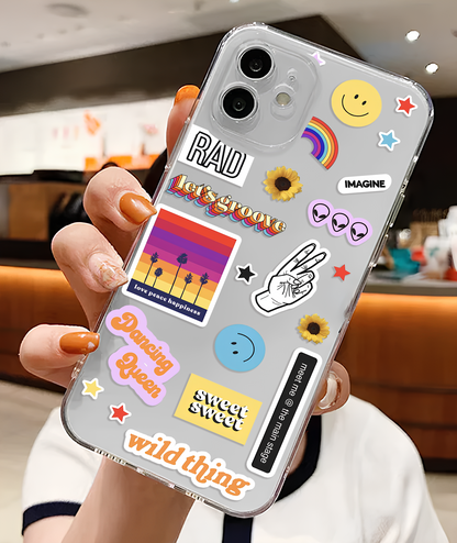 Dancing Queen Transparent Silicone Phone Case