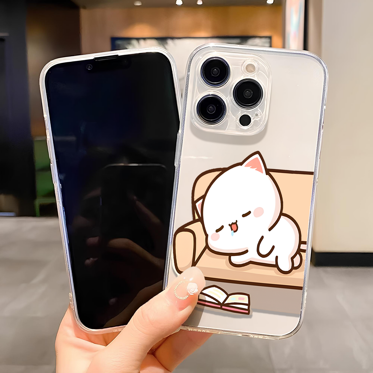 Bubu Dudu Sofa Transparent Silicone Phone Case