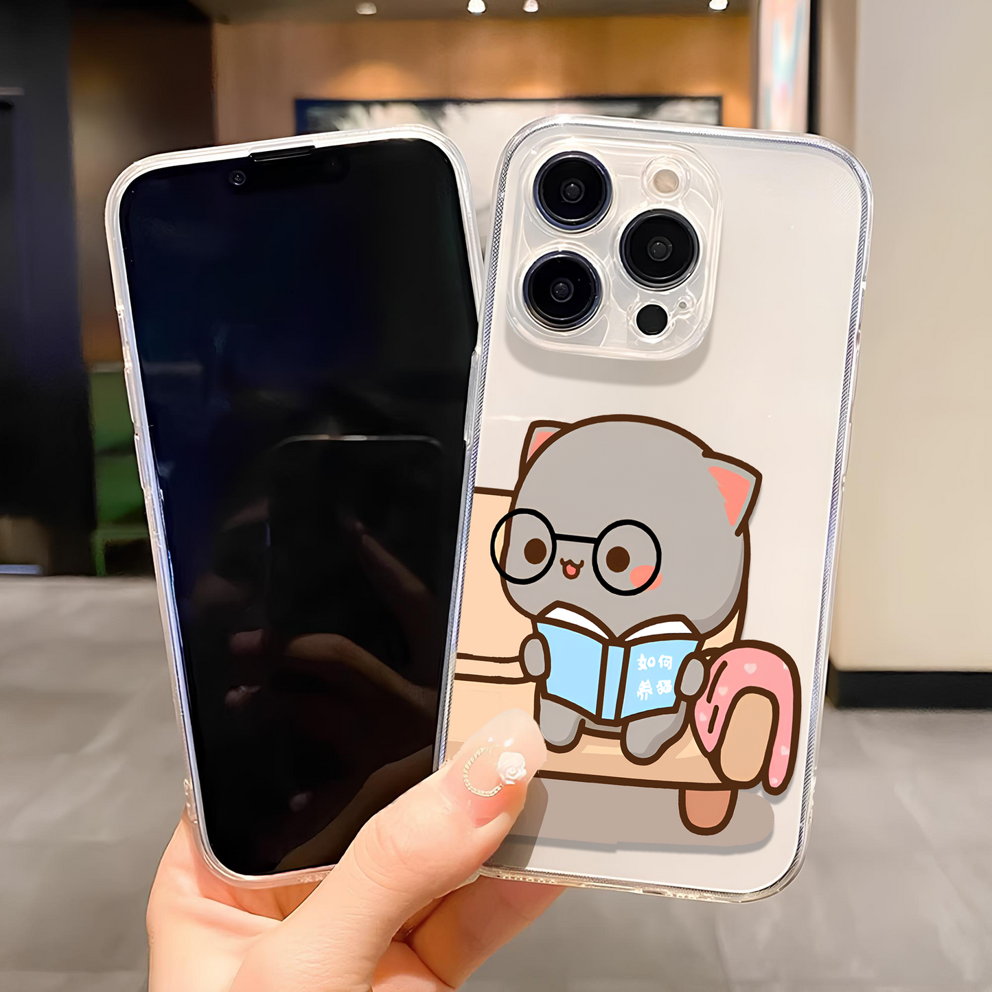 Bubu Dudu Sofa Transparent Silicone Phone Case