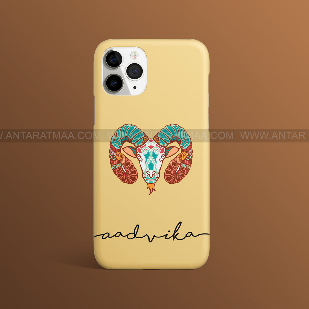 Customised Zodiac Aries Horoscope Phone Cases