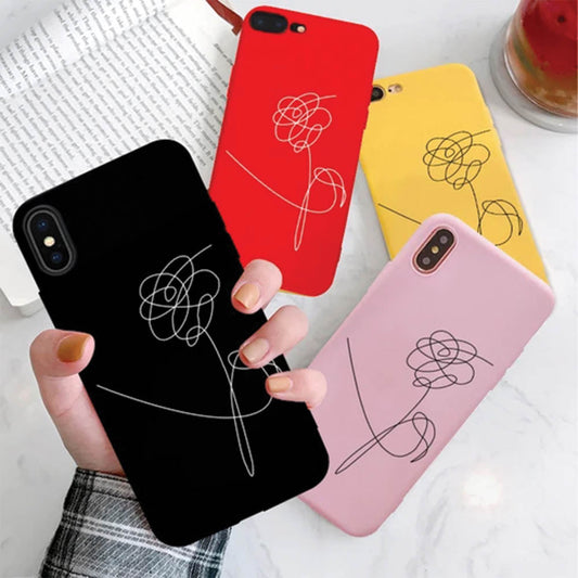 BTS Flower Case