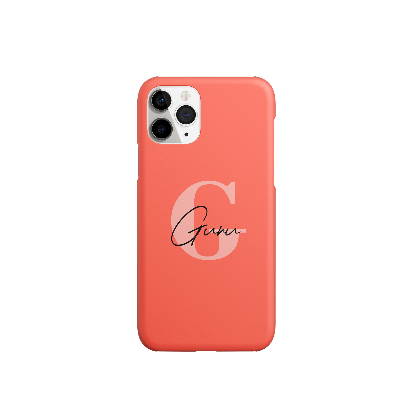 Customised Name Hard Matte Case