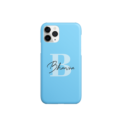 Customised Name Hard Matte Case