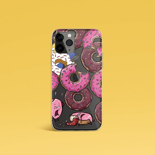 Pink Donut Silicone Case