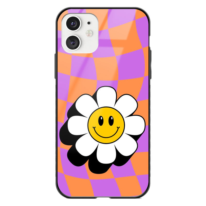 Swril Floral Sunflower Glass Phone Case