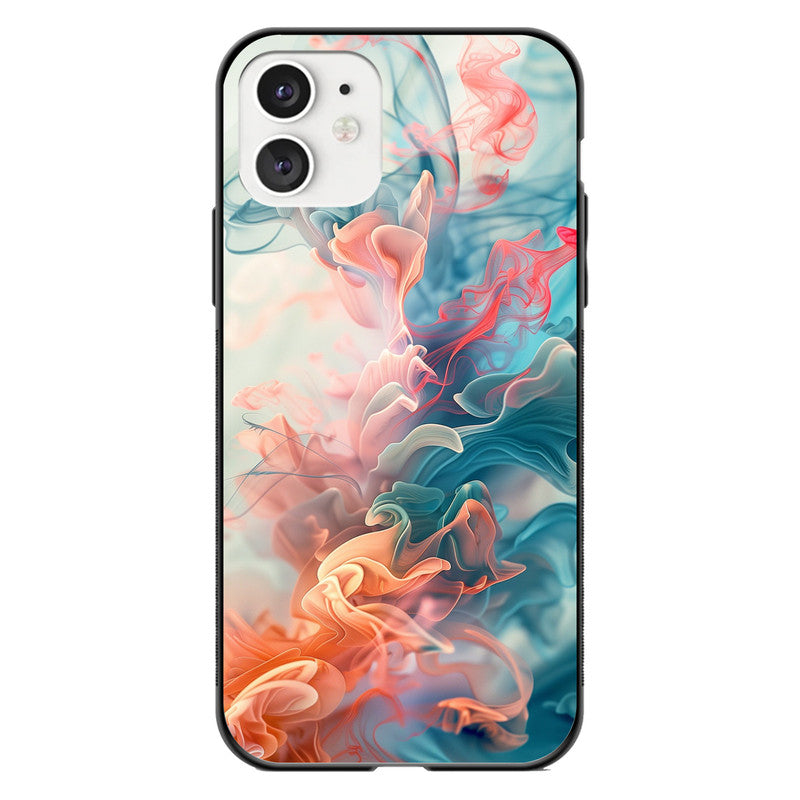 Smoke Marble Glass Phone Case