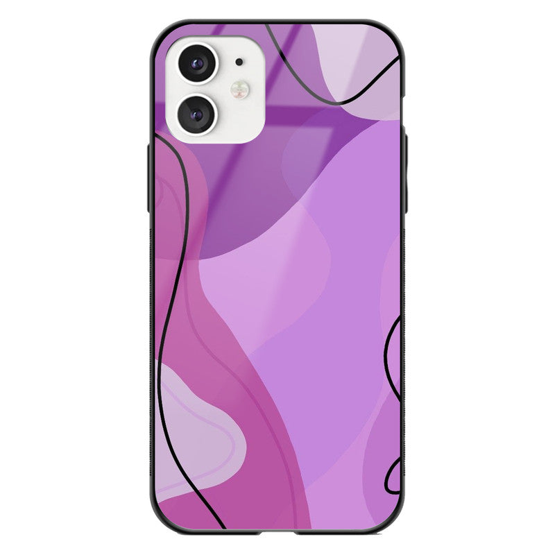 Asthetic Purple Customised Phone Case