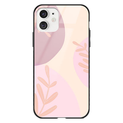 Asthetic Floral Glass Phone Case