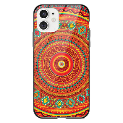 Mandala Pattern Glass case