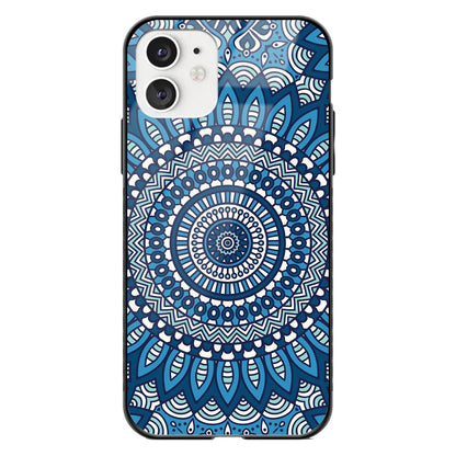 Mandala Patter Glass case