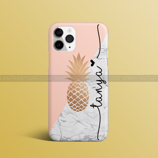 Pink vector marble case