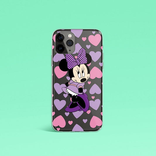 Purple Minnie Silicone Case