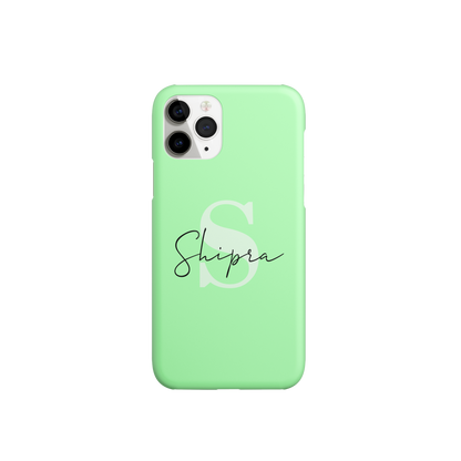 Customised Name Hard Matte Case