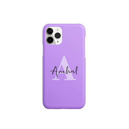 Customised Name Hard Matte Case