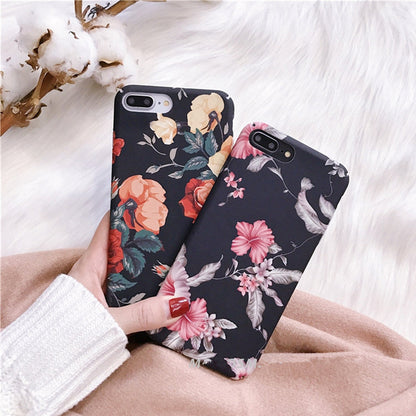 Red and Pink Floral case