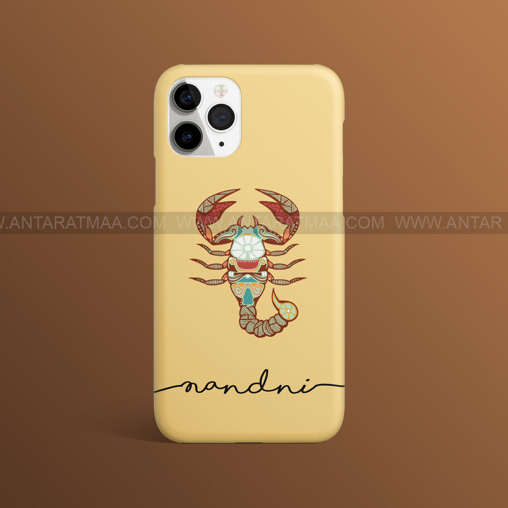 Customised Zodiac Scorpio Horoscope Phone Cases