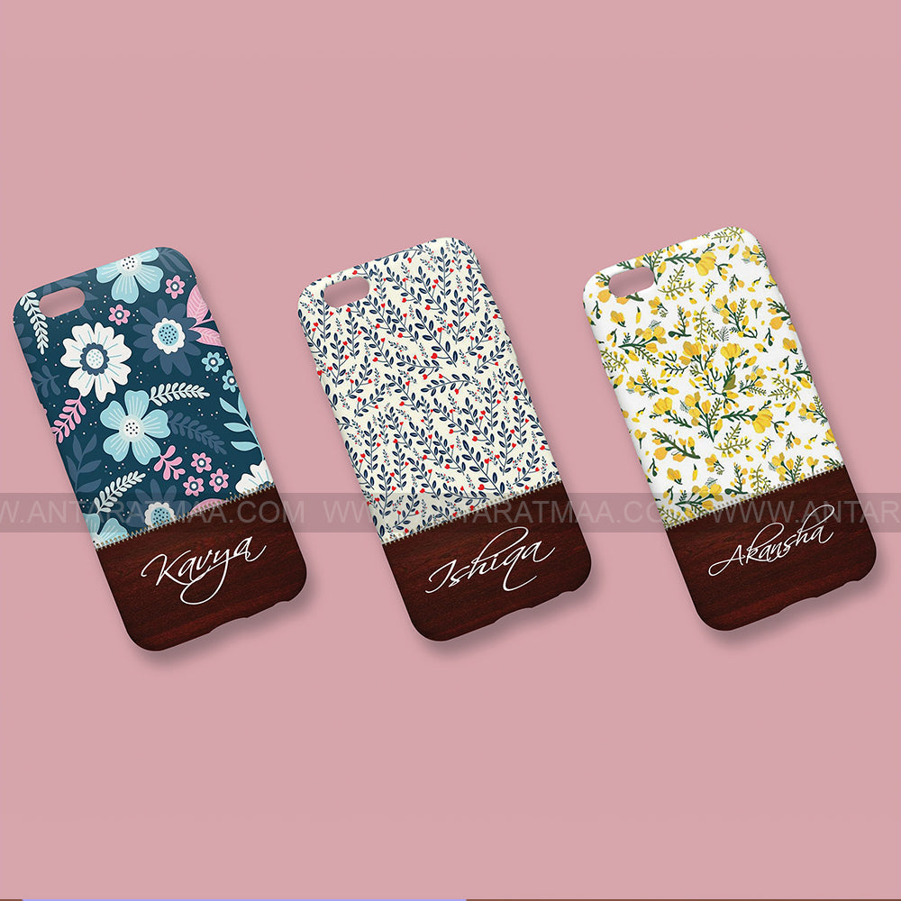 Customised Floral case