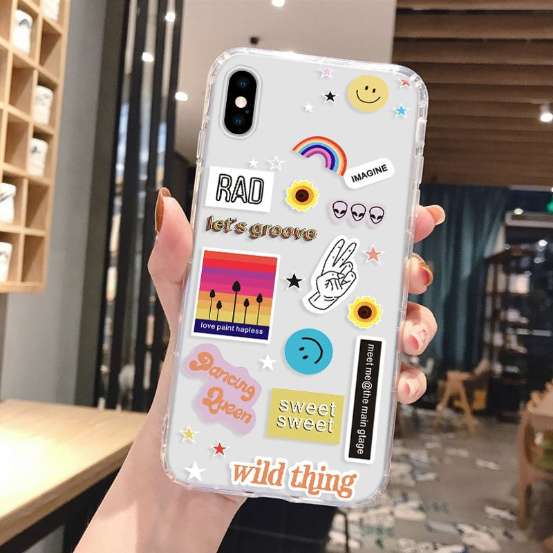 Dancing Queen Transparent Silicone Phone Case